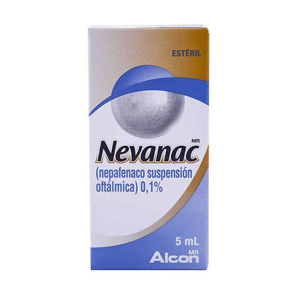 Nevanac 0.1% Solución Oftálmica 5 Ml (3%+)(Pae) - Imagen 2