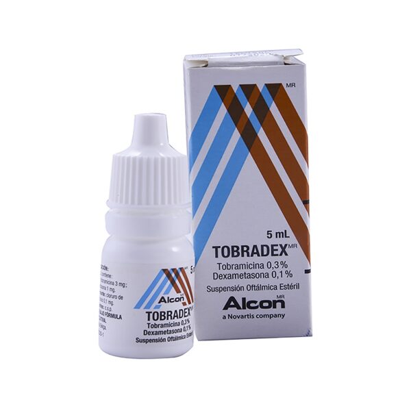 Tobradex Gotas 5 Ml (3%+) - Imagen 2