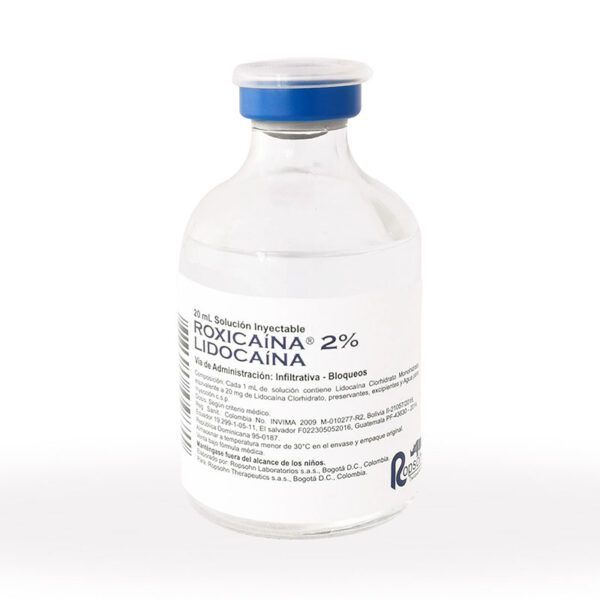 Roxicaina 2% Simple 20 Ml - Imagen 2