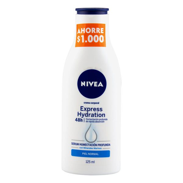 Crema Nivea Hidratación Express 125 Ml Ah 1000 - Imagen 2