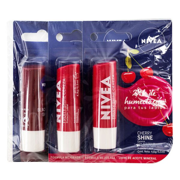 Protector Labial Nivea 4.8Gr. Pague 2 Lleve 3