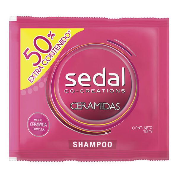 Shampoo Sedal Ceramidas Sobres 18 Ml 20 Sobres - Imagen 2