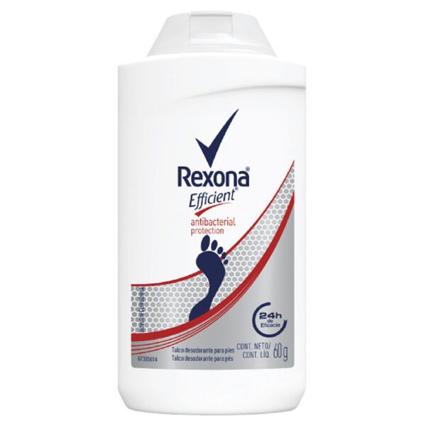 Rexona Efficient Talco Antibacterial 60 Gr - Imagen 2