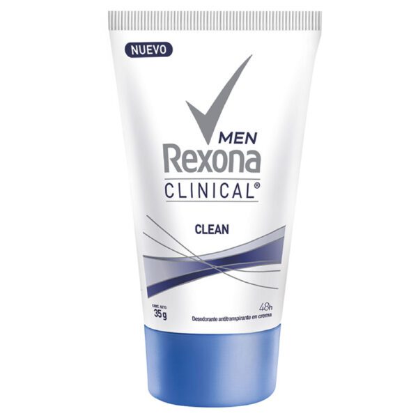 Desodorante Rexona Men Tubo Clinic Clean 35 G - Imagen 2