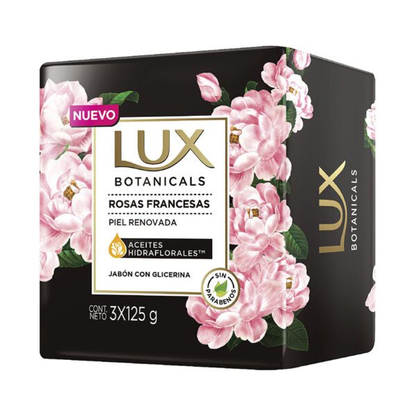 3 Jabones Lux Rosas Francesas 125 Gramos