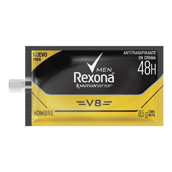 Desodorante Rexona Hombre V8 10 Gr 20 Sobres H - Imagen 2