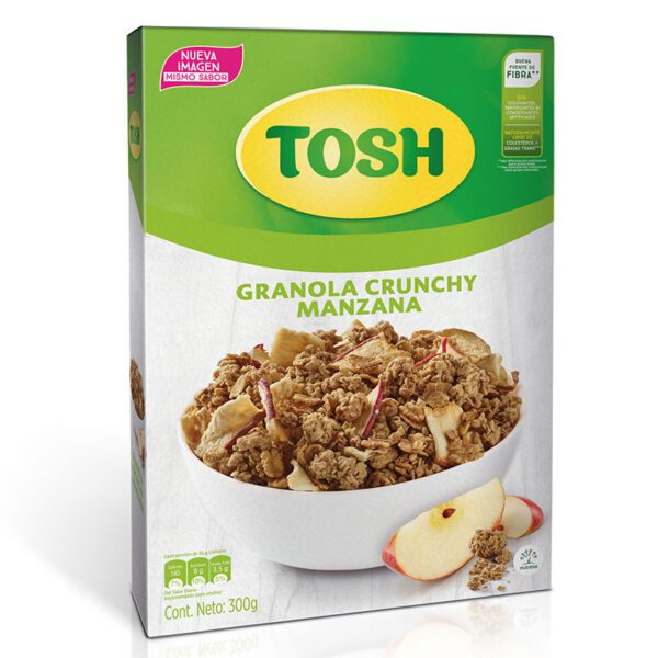 Cereal Granola Tosh Manzana 300 Gr - Imagen 2