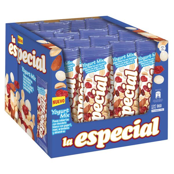 Pasabocas La Especial Yogurt Mix 40 G 24 Uds