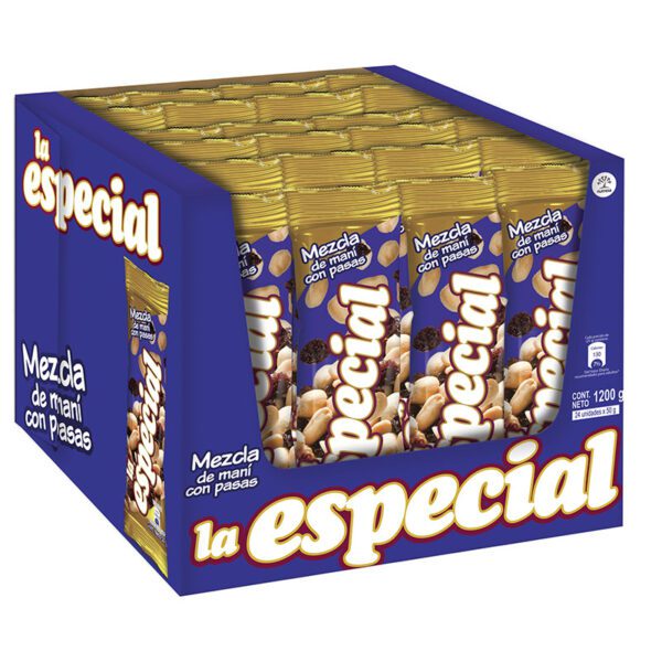 Pasabocas La Especial Pasas 45 Gr 24 Unidades - Imagen 2