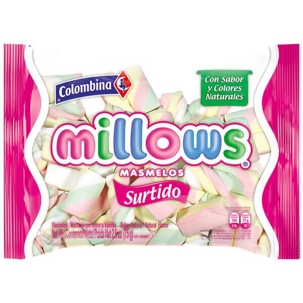 Masmelos Millows Surtido 75 Gr