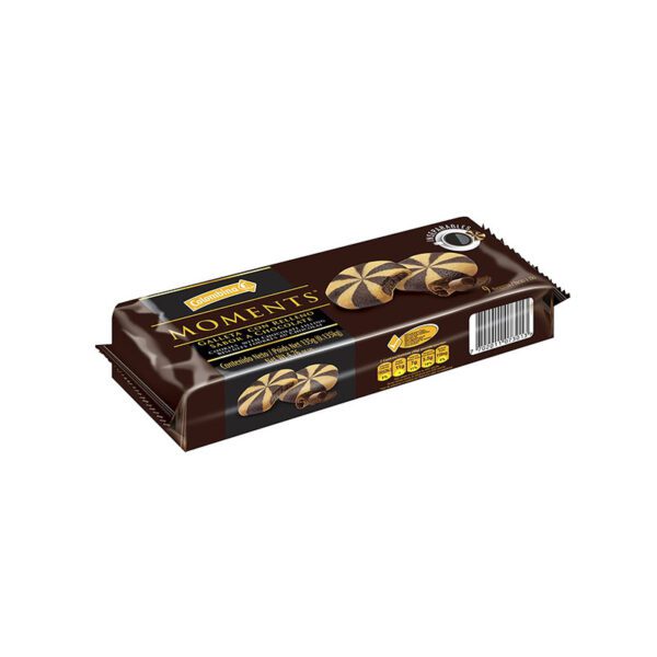 Galleta Rellena Moments Chocolate 9 Unidades 135Gr