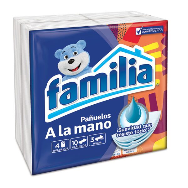 Pañuelos Familia Bolsillo X 4 - Imagen 2