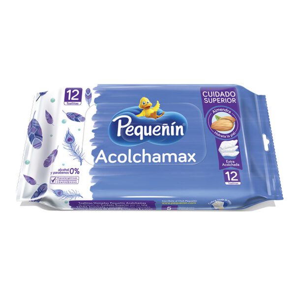 Toallitas Húmedas Pequeñin Acolchamax 12 Unidades - Imagen 2