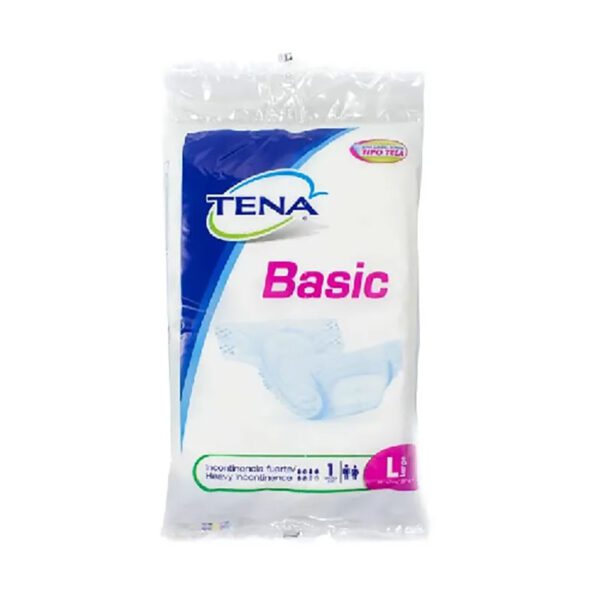 Pañal Tena Basic Grande Tipo Tela 1 Unidad - Imagen 2