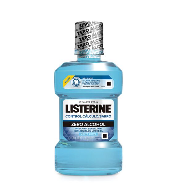 Listerine Control Cálculo Zero 180 Ml - Imagen 2