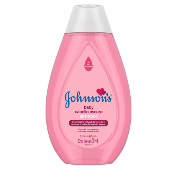 Shampoo Jj Baby Cabello Oscuro 400 Ml - Imagen 2
