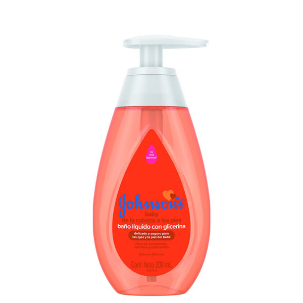 Baño Jj Baby De Los Pies A Cabeza 200 Ml - Imagen 2