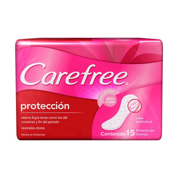 Protector Carefree Regular 15 Unidades