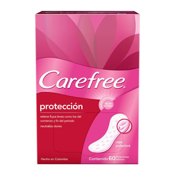 Protector Carefree Regular 60 Unidades