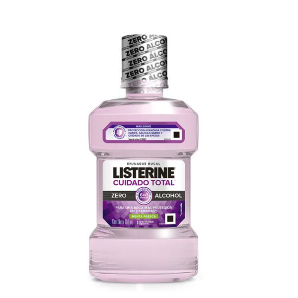 Listerine Cuidado Total Zero 180 Ml