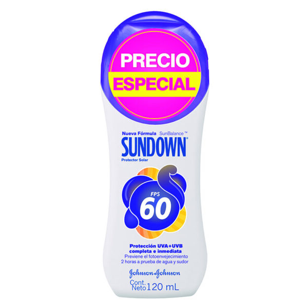 Bloqueador Sundown Fps 60 Adulto 120Ml Más Económico - Imagen 2