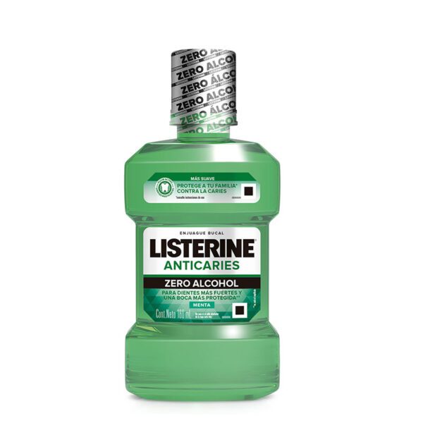 Listerine Anticaries Zero 180 Ml - Imagen 2