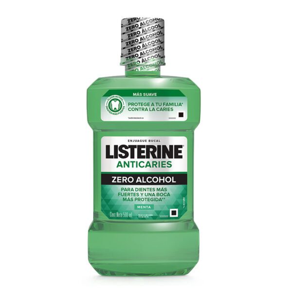 Listerine Anticaries Zero 500 Ml - Imagen 2