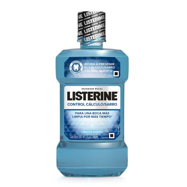 Listerine Control Cálculo 500 Ml