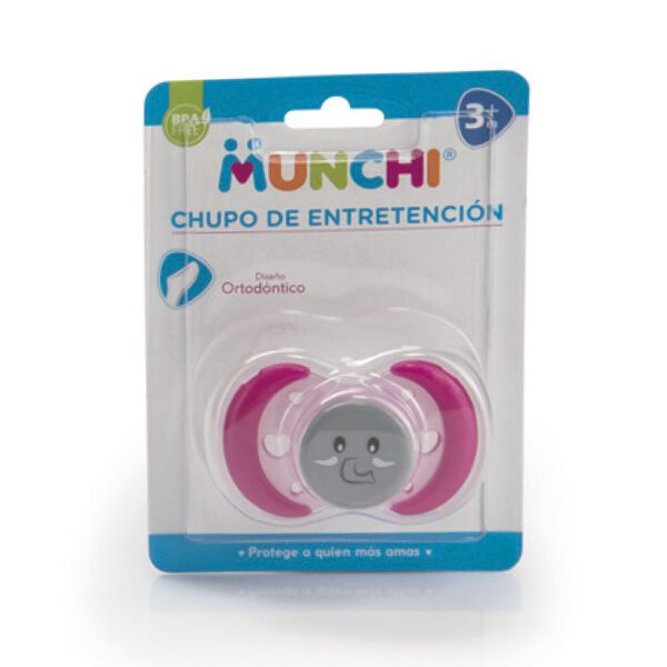 Chupo Munchi Entretención Siliconado Con Tapa - Imagen 2