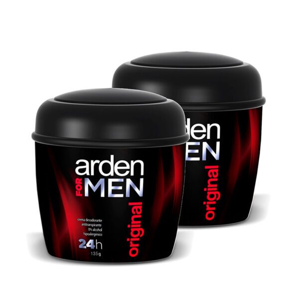 2 Desodorantes Arden For Men Crema 135 Gr Mega Contenido