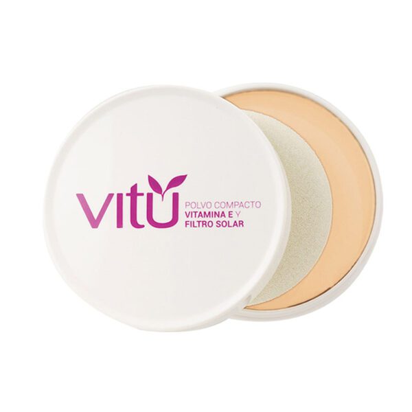 Polvo Compacto Vitu Vitamina E No 1 Macadamia - Imagen 2