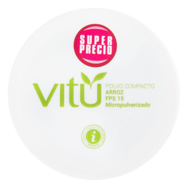 Polvo Compacto Arroz Vitu Nuez Súper Precio - Imagen 2