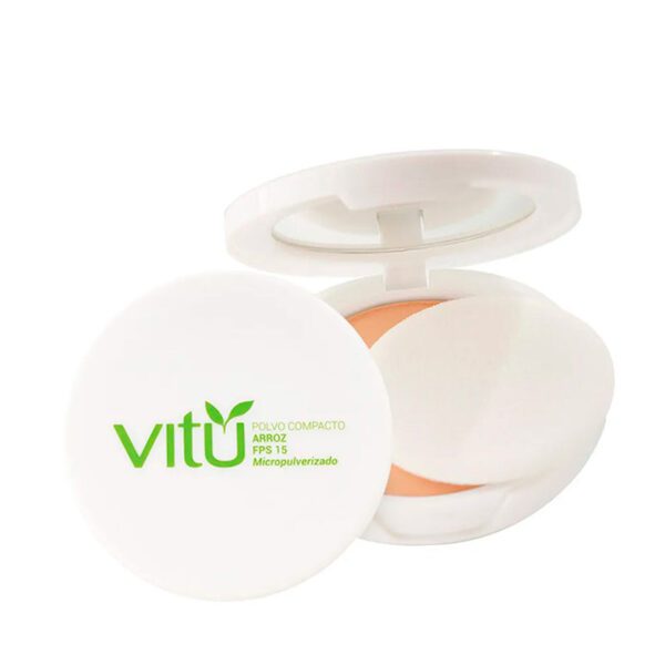 Polvo Compacto Arroz Vitu Macadamia Súper Precio - Imagen 2