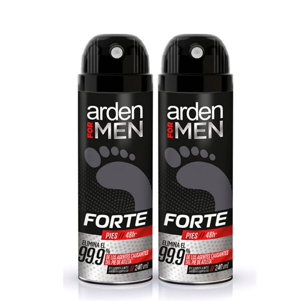 2 Desodorantes Afm Pies Spray Forte 240 Ml Mega Contenido - Imagen 2