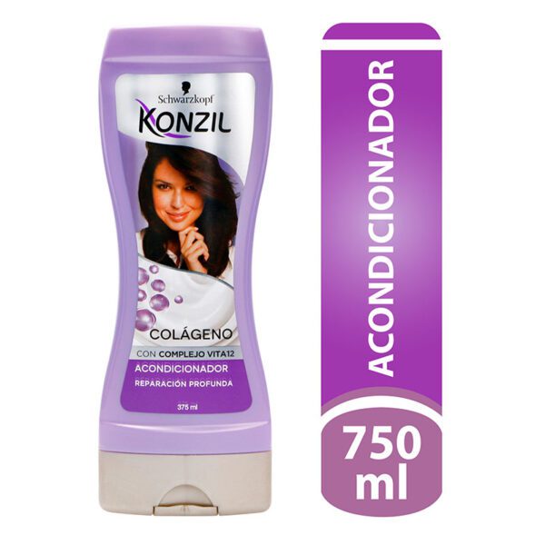 Acondicionador Konzil Colágeno Complejo Vita 12 375 Ml - Imagen 2