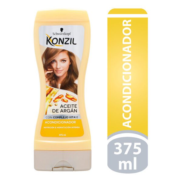 Acondicionador Konzil Aceite Argan Complejo Vita12 375Ml