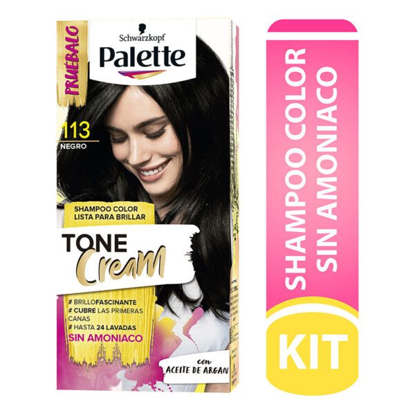 Palette Tone Cream Kit 113 Negro - Imagen 2