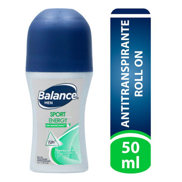 Desodorante Balance Rollon Sport Energy 50 Ml H - Imagen 2