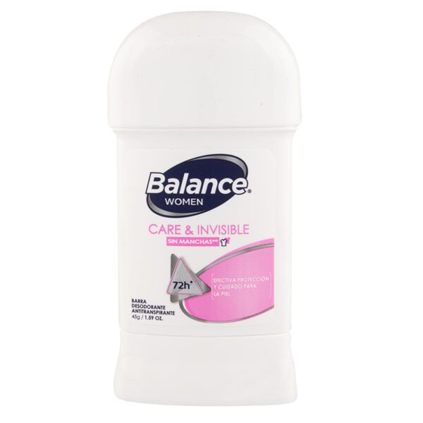 Desodorante Balance Barra Care Invisible 45 Gr M - Imagen 2