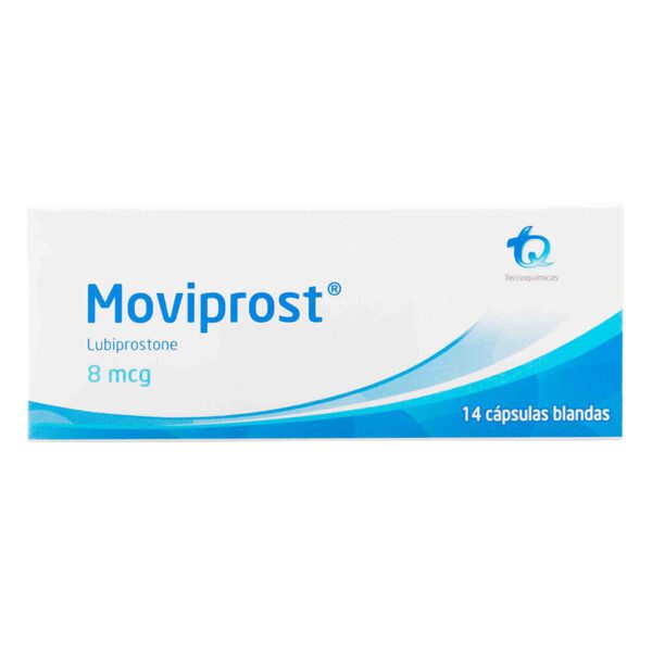 Moviprost 8 Microgramos 14 Cápsulas Blanda