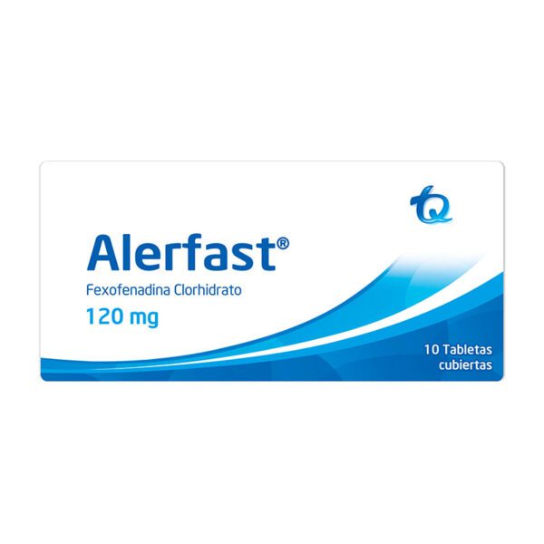 Alerfast 120 Mg 10 Tabletas (3%+) - Imagen 2