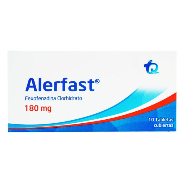 Alerfast 180 Mg 10 Tabletas(3%+) - Imagen 2