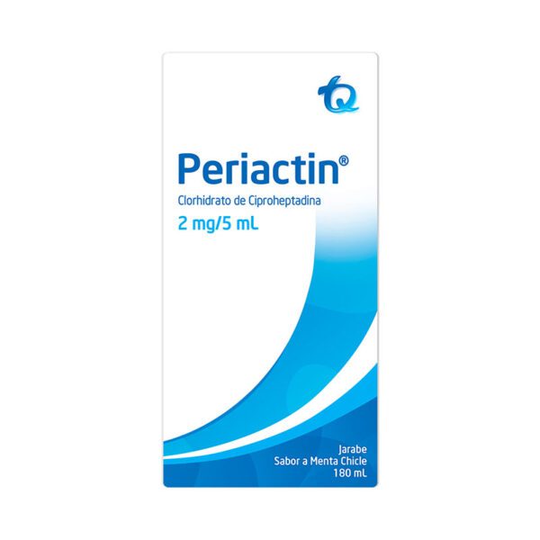 Periactin 2 Mg/5 Ml Menta Chicle 180 Ml - Imagen 2