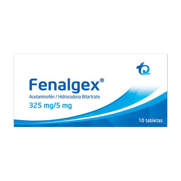 Fenalgex 10 Tabletas - Imagen 2