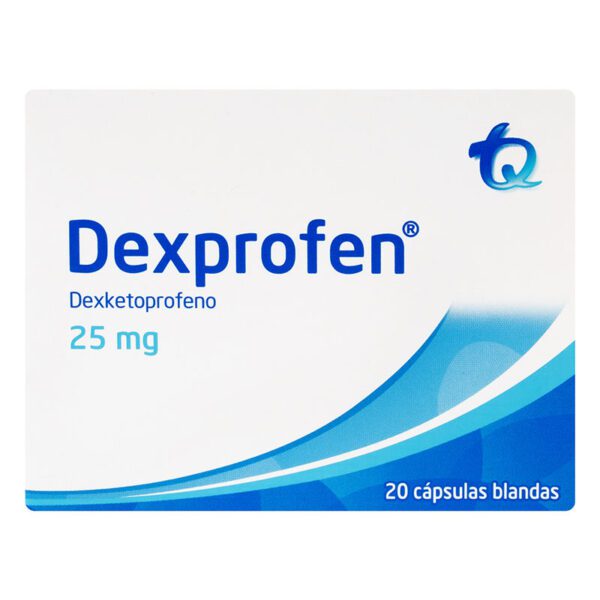 Dexprofen 25Mg 20 Cápsulas