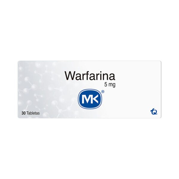 Warfarina 5 Mg 30 Tabletas Mk - Imagen 2