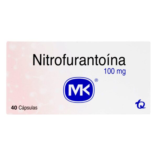 Nitrofurantoina 100 Mg 40 Tabletas Mk