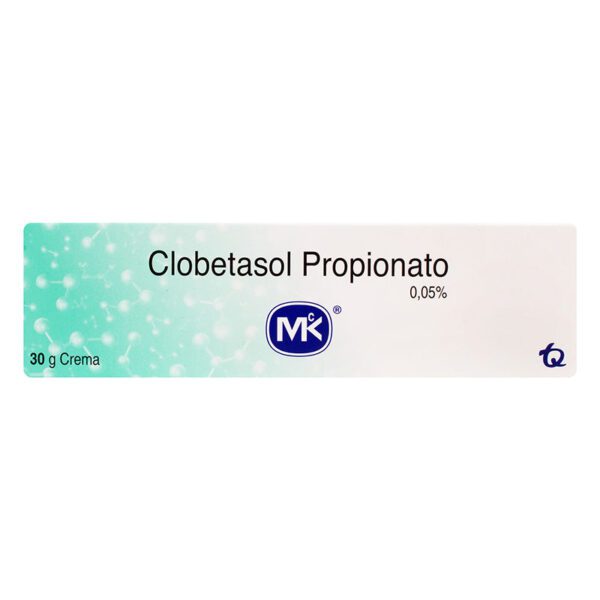 Clobetasol 0.05% Crema 30 Gr Mk - Imagen 2