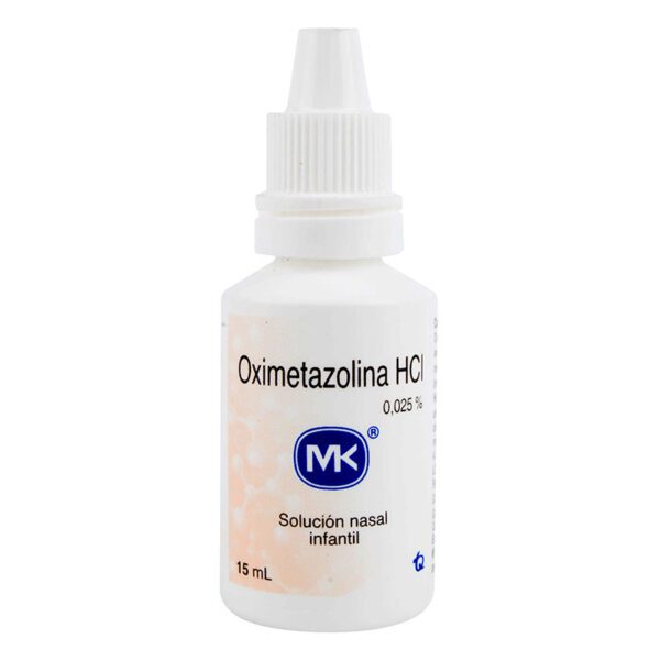 Oximetazolina Nasal 0.025% Solución 15 Ml Mk