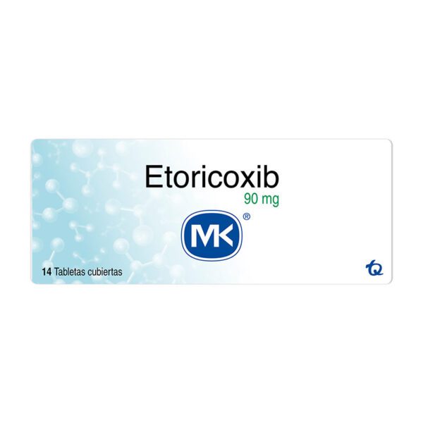 Etoricoxib 90 Mg 14 Tabletas Mk - Imagen 2